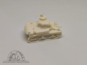 1/100 (15mm) M3 Stuart Light Tank