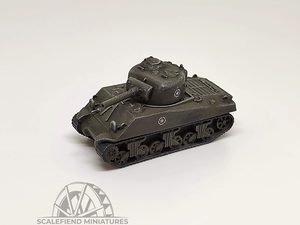 1/100 (15mm) M4A3 Sherman 105mm Tank
