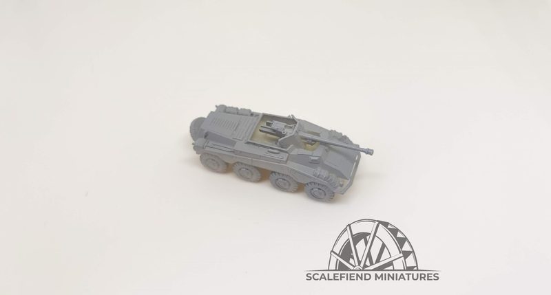 1/100 (15mm) Sdkfz 234/4 (Pak 40) armoured car
