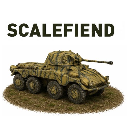 1/144 (12mm) SdKfz 234 Puma scout vehicle