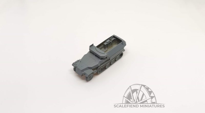 1/144 (12mm) Sdkfz 251-18 Ausf C Observation half-track