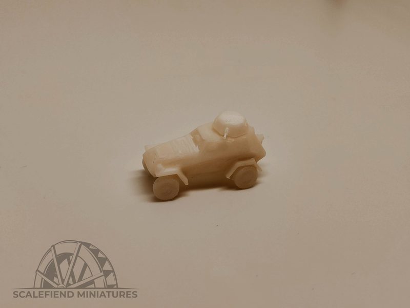1/100 (15mm) Soviet BA-64 Armored Car x2