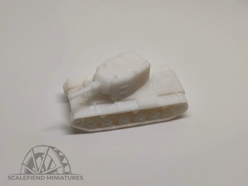 1/100 (15mm) Soviet KV2 Heavy Tank