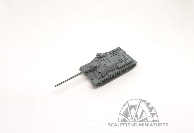 1/100 (15mm) Soviet SU-100 tank destroyer