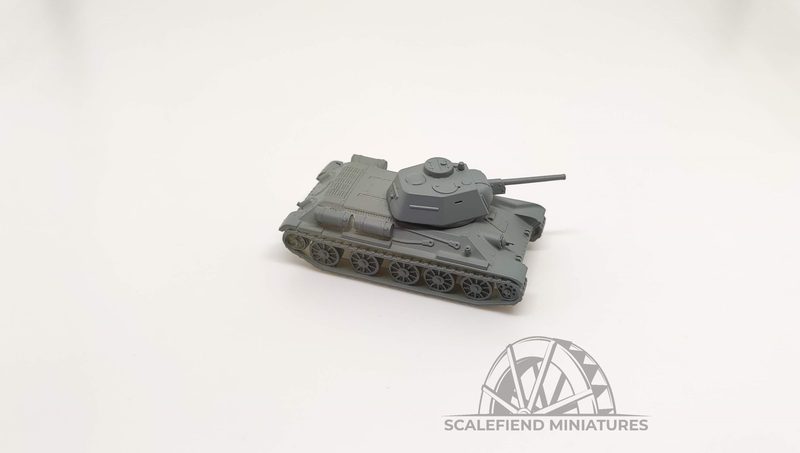 1/100 (15mm) Soviet T-34/76 tank