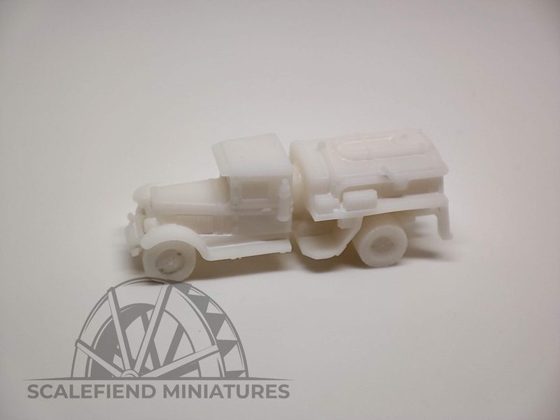 1/144 (12mm) Soviet ZIS-5 Fuel Tanker
