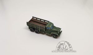 1/100 (15mm) US GMC 353 6x6 Truck with flatbed & benches
