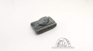1/144 (12mm) US M24 Chaffee light tank
