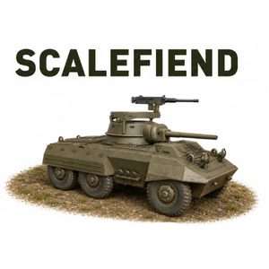1/144 (12mm) US M8 Greyhound armored scout car