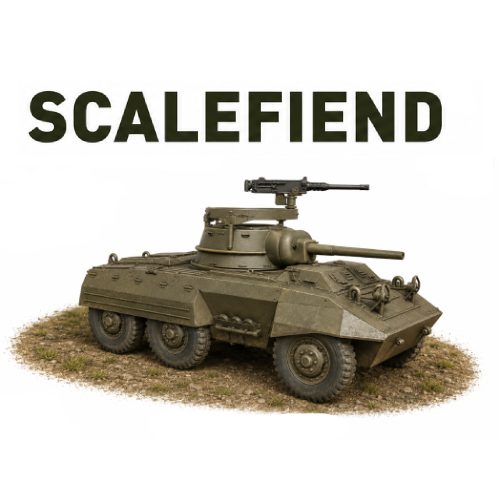 1/144 (12mm) US M8 Greyhound armored scout car