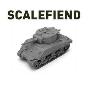 1/144 (12mm) US Sherman Jumbo 75mm Tank