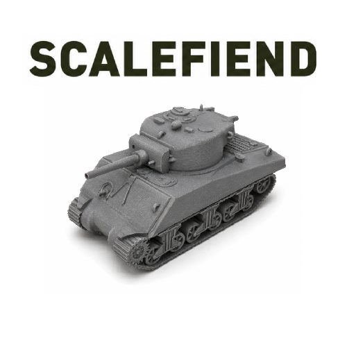 1/144 (12mm) US Sherman Jumbo 75mm Tank