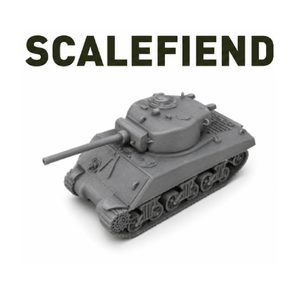 1/144 (12mm) US Sherman Jumbo 76mm Tank