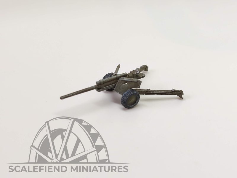 1/100 (15mm) US WWII 3 inch M5 anti tank gun