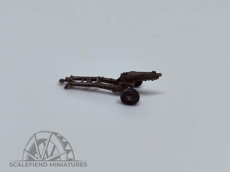 1/144 (12mm) US WWII 75mm Pack Howitzer x2