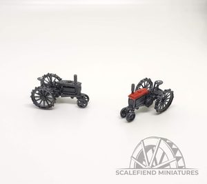 1/144 12mm WWII John Deere model A tractor x2