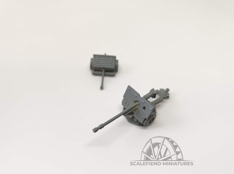 1/144 British 17 pounder pheasant anti-tank gun