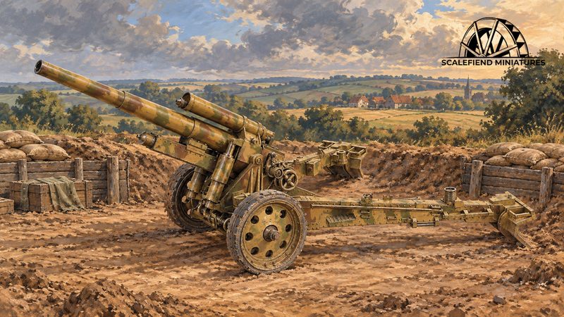 1/144 German 15cm sFH 18 Schwere Feldhaubitze 18