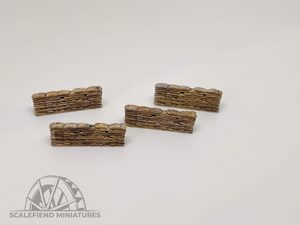 1/144 Sandbags - 4 piece set