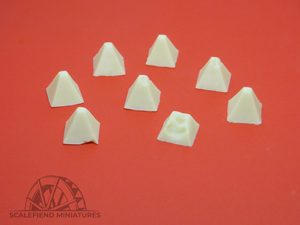 1/56 Dragon's teeth tank obstacles