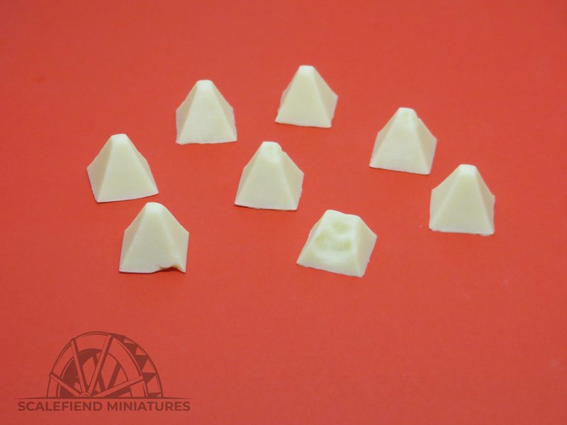 1/56 Dragon's teeth tank obstacles