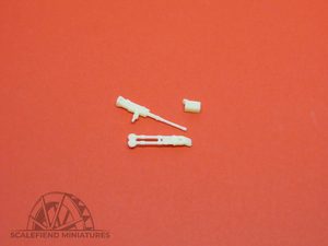 1/72 .50 cal US M2 Browning machine gun /w folded tripod