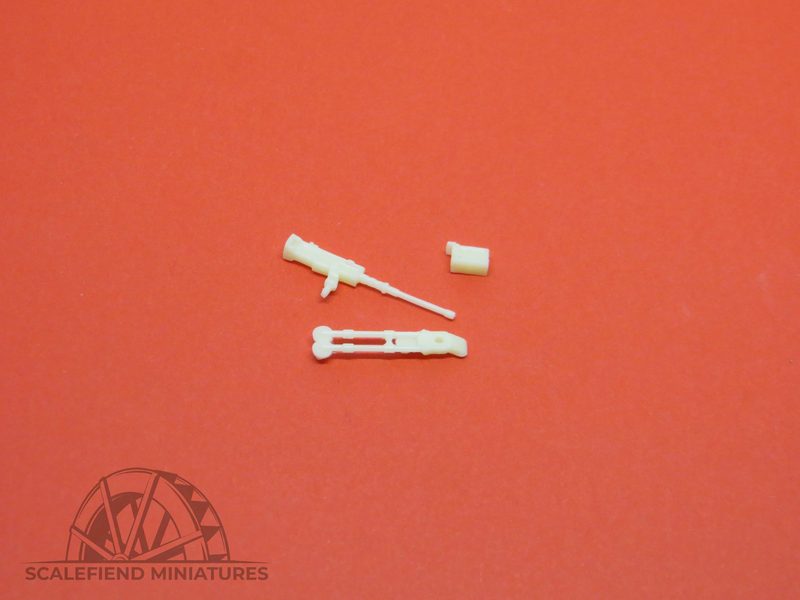 1/72 .50 cal US M2 Browning machine gun /w folded tripod
