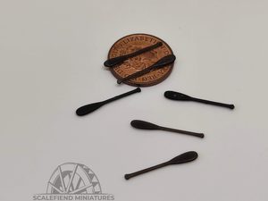 1/72 6 x Oars / Paddles