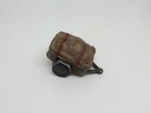 1/72 Allied trailer with load