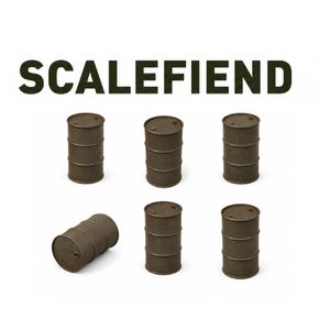 1/72 Barrels / Drums - set of 10