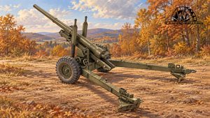 1/72 British BL 5.5-inch medium gun