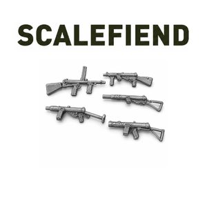 1/72 British Commonwealth WWII SMG set - Stens, Stirling & Owen