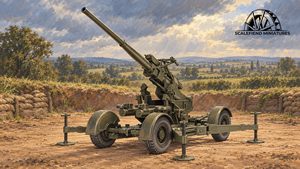 1/72 British QF 3.7 Inch AA gun