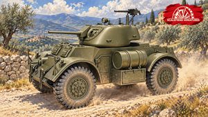 1/72 British Staghound Mk I Armoured Car (T17E1)