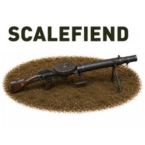 1/72 British WWII Lewis machine gun x5