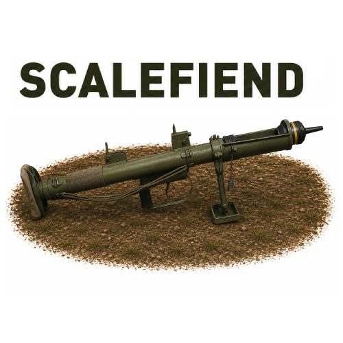 1/72 British WWII PIAT infantry anti tank weapon x5