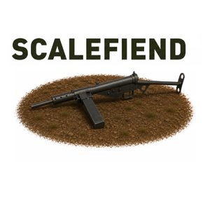 1/72 British WWII Sten SMG MK II x5
