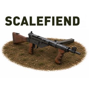 1/72 British WWII Sten SMG MK V x5