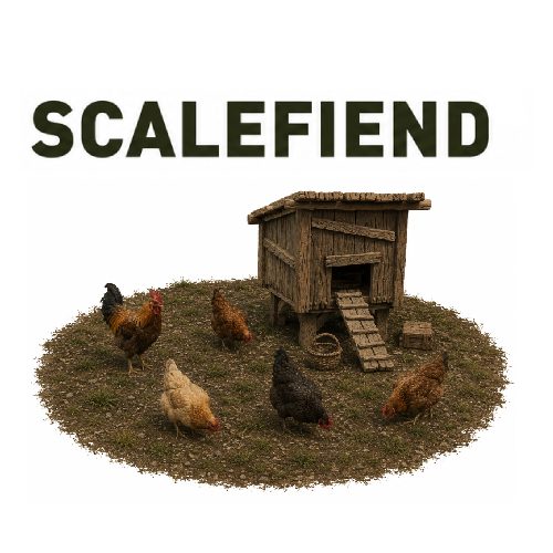 1/72 Chickens / Roosters / Cockerels x 10 (HO farm animals)