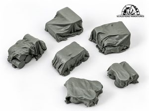1/72 Covered depot or truck loads (set 1)