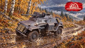 1/72 German SDKFZ 221 sPzB 41 Recon Car