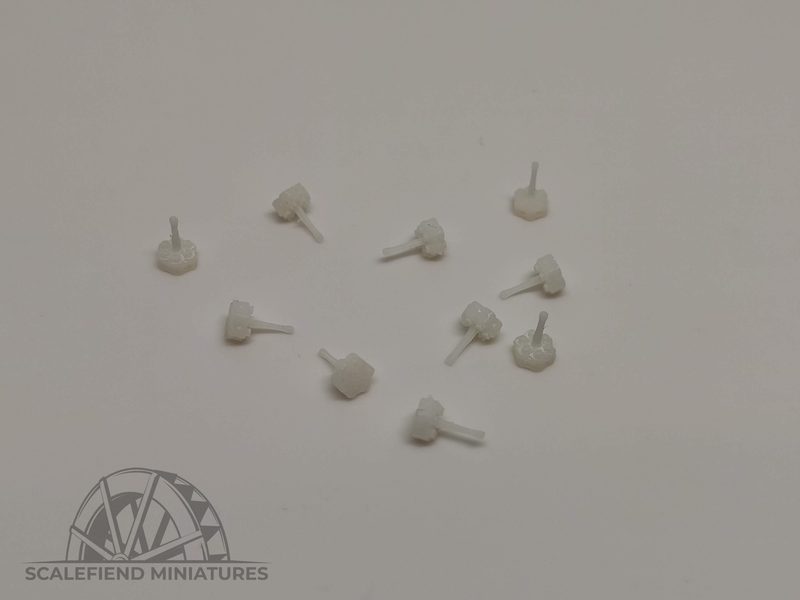 1/72 German WWII M24 anti tank bundle grenade x10