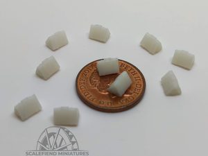 1/72 German WWII triangular fuel jerrycan 15L x10