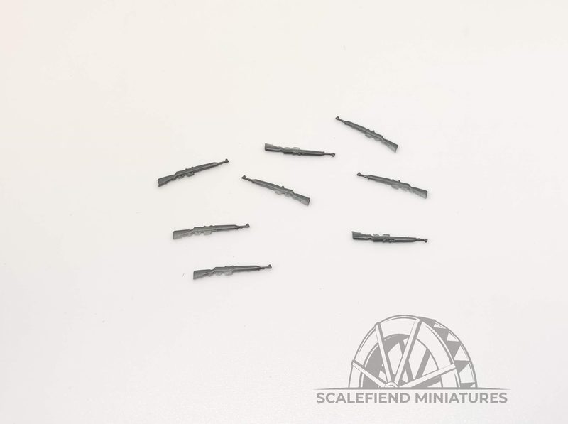 1/72 Gewehr 43 rifles x8