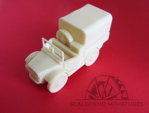 1/72 Italian SPA AS.37 truck - WW2 - Quick Build Kit