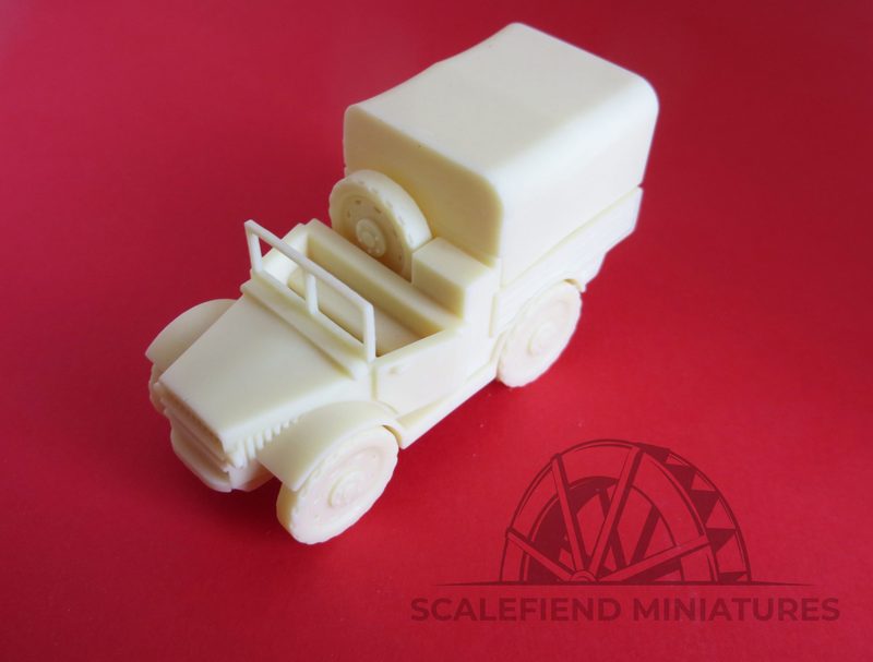 1/72 Italian SPA AS.37 truck - WW2 - Quick Build Kit