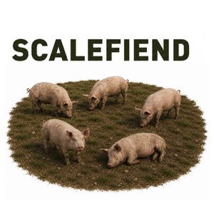 1/72 Pigs x6 (farm animals)