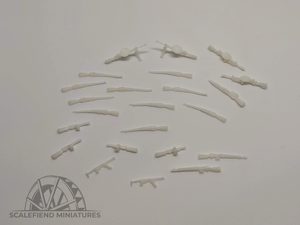 1/72 Soviet WWII Small arms set - squad weapons