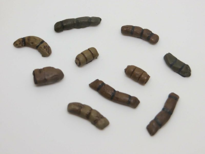 1/72 Stowage rolls for vehicles, tanks etc - pk6