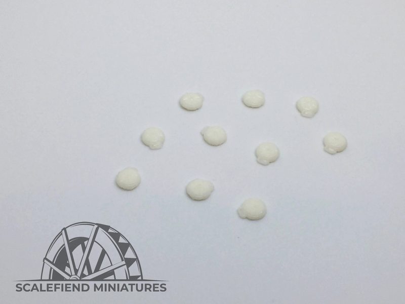 1/72 Teller Mines x10 - German WW2 anti tank mines